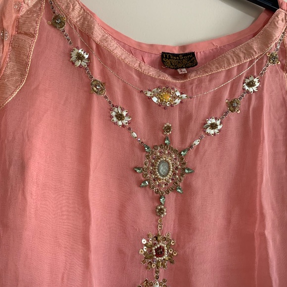 Pakistani Designer Dress 3Pc - Picture 4 of 7